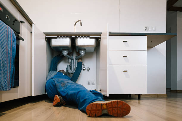Professional Leak Detection technician working in Bear Creek, NC